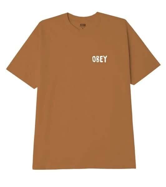 Obey Bold Obey Classic Tee Brown Sugar