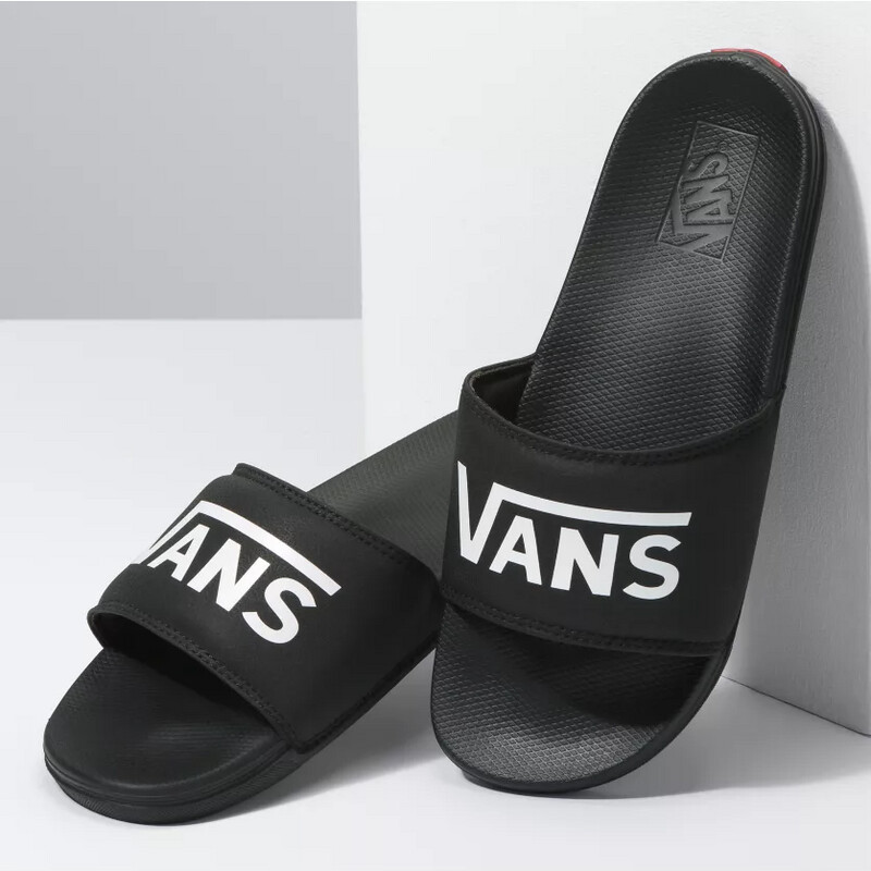 Vans La Costa Slide on Black White