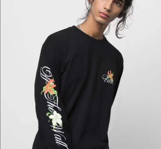 Vans Fatal Floral LS Tee Black