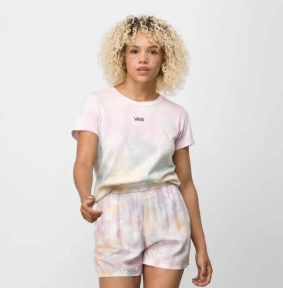 Vans TIE DYE MINI Tee ORCHID PINK