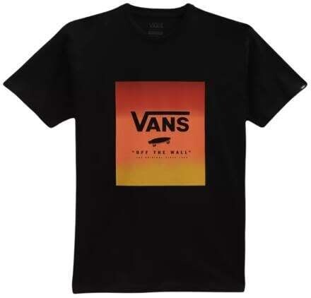 Vans Classic Print Box Tee Black Melon Gradiant