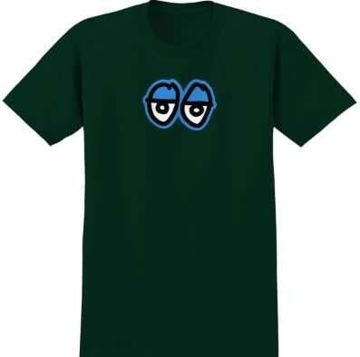Krooked Eyes  LG Tee Forest Blue