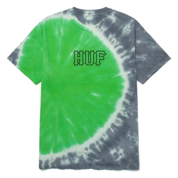 Huf SF Tee Tie Dye Green