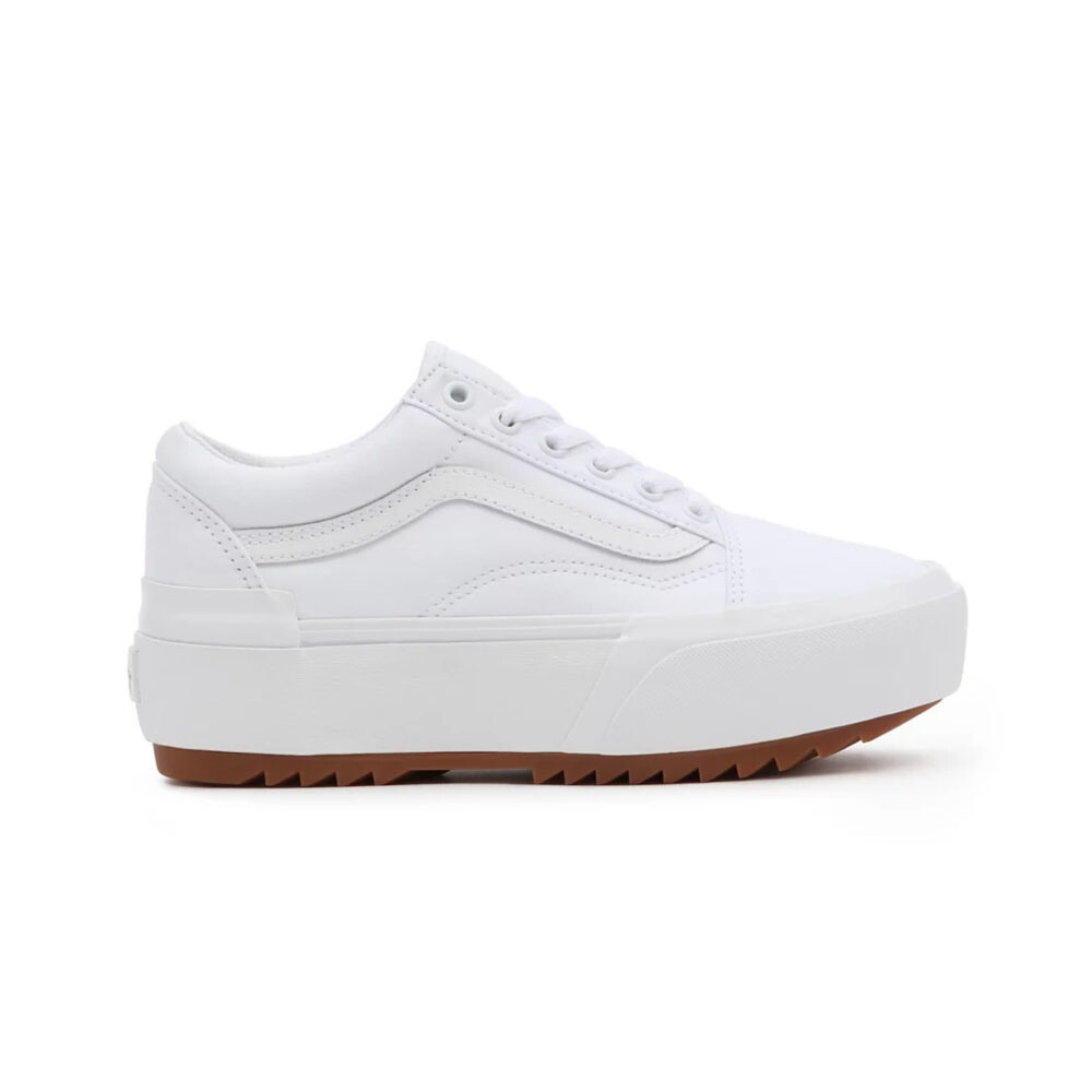 Vans Old Skool Stacked True White
