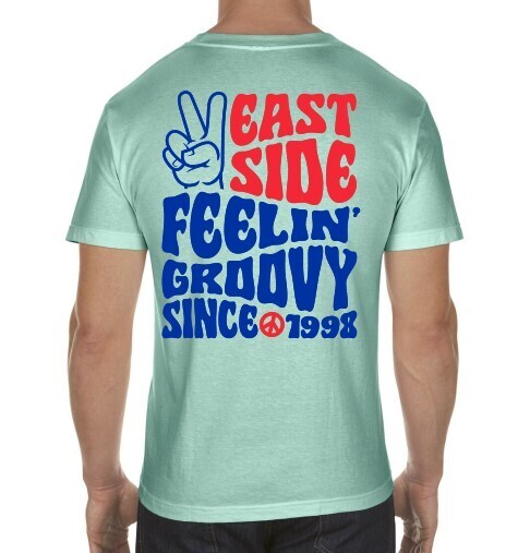 East Side Groovy Tee Celadon