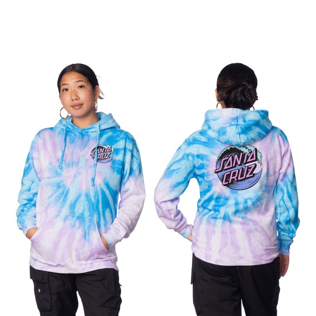 Santa Cruz Womens Wave Dot Hood Spiral Lavender