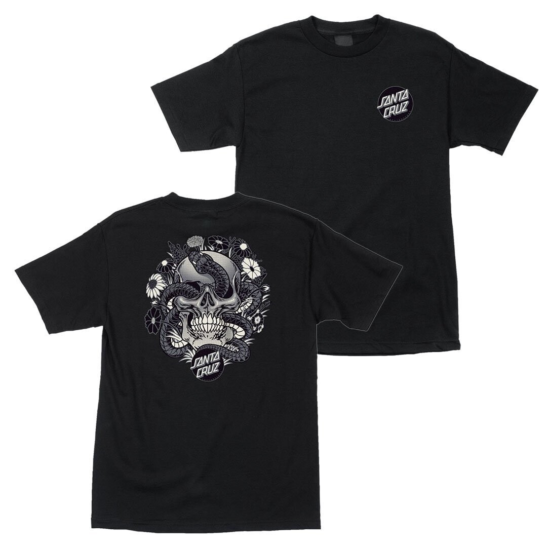 Santa Cruz Botanic Skull Black