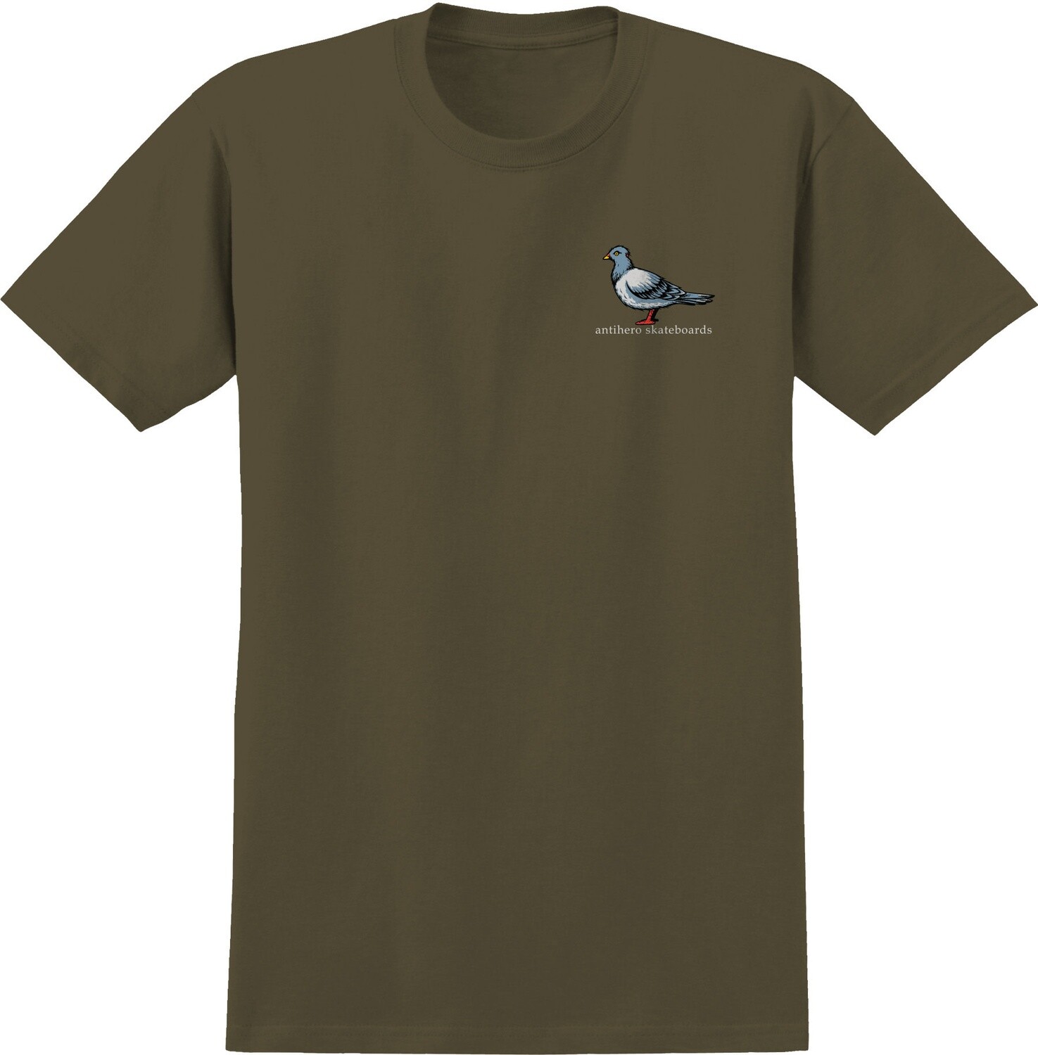 LIL PIGEON S/S T-SHIRT SAFARI GREEN w/ MULTI