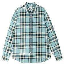 Obey Vince Woven LS Arctic Blue Multi