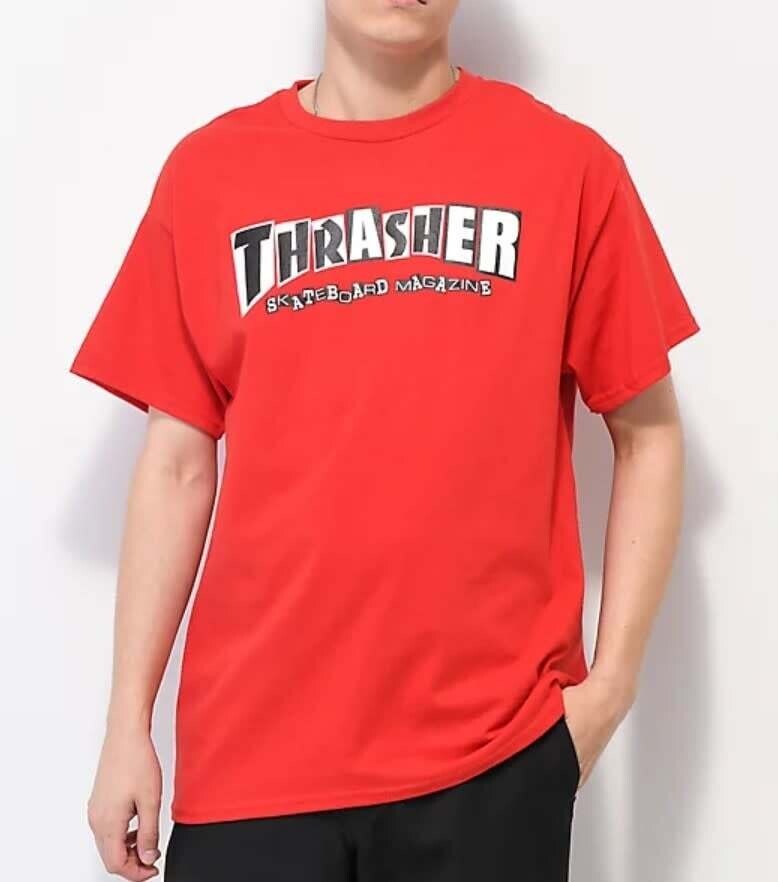 Thrasher X Baker Tee Red
