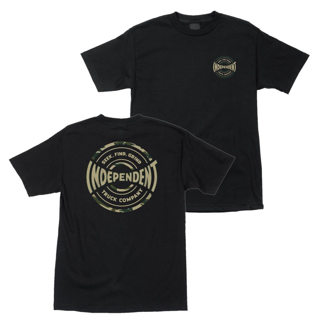 Independent SFG Concealed Tee Black