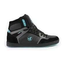 DVS Honcho Black Charcoal Turquoise