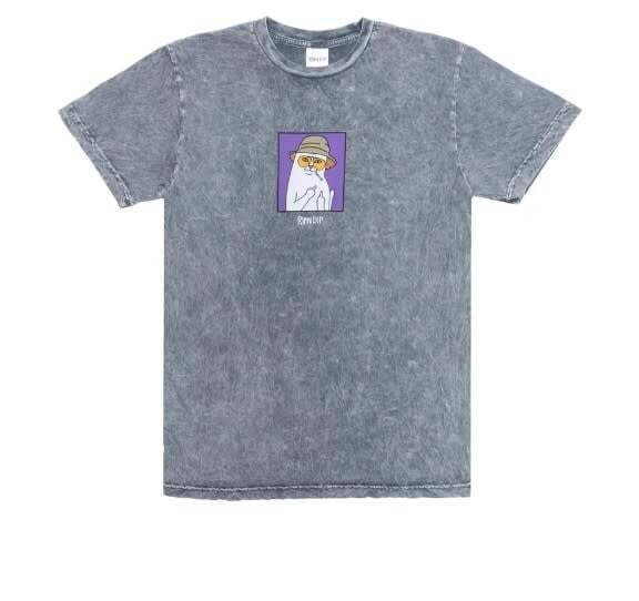 RIPNDIP T-SHIRT NERMAL S THOMPSON Charcoal Wash