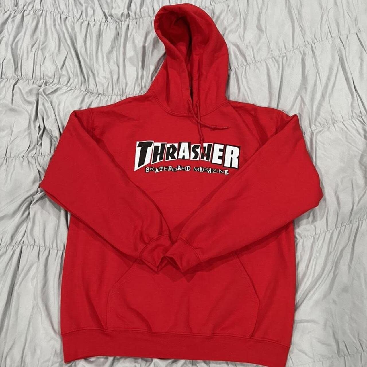 Thrasher X Baker Hood Red