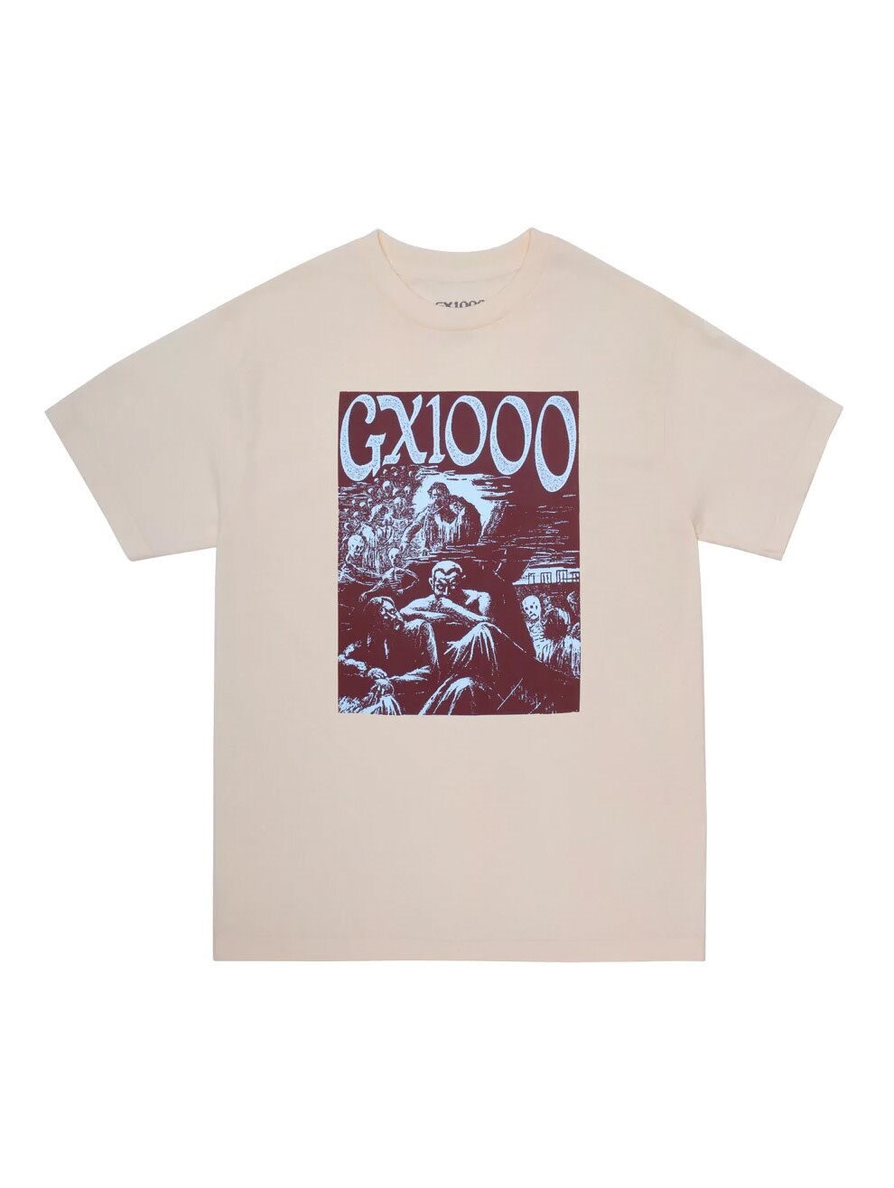 GX1000 Ghoul Tee Creme