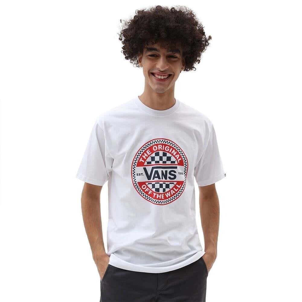 Vans Checker Circle Tee White