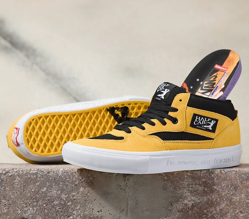 Vans Skate Half Cab Bruce Lee Black Yellow