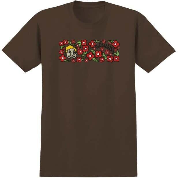 Krooked SWEATPANTS S/S T-SHIRT	DARK CHOCOLATE w/ MULTI COLOR Print