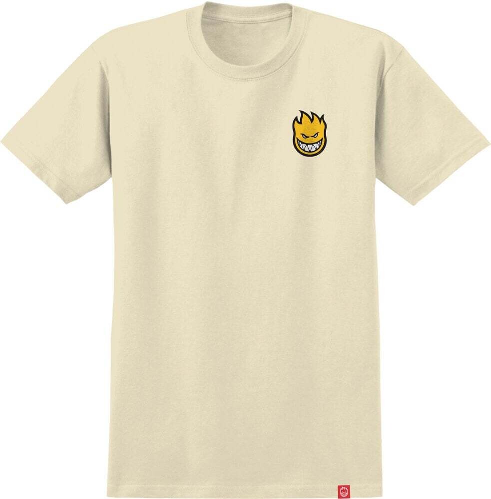 Spitfire LIL BIGHEAD FILL S/S T-SHIRT	CREAM w/ GOLD