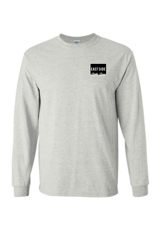 East Side Skate Shop Box LS Heather Grey