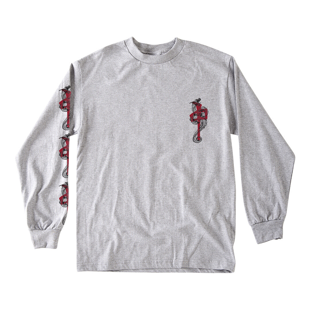 RDS LS Tee Chung Twisted Ath Hthr Grey