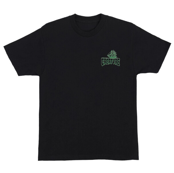 CREATURE T-SHIRT VOODOO ISLE Black