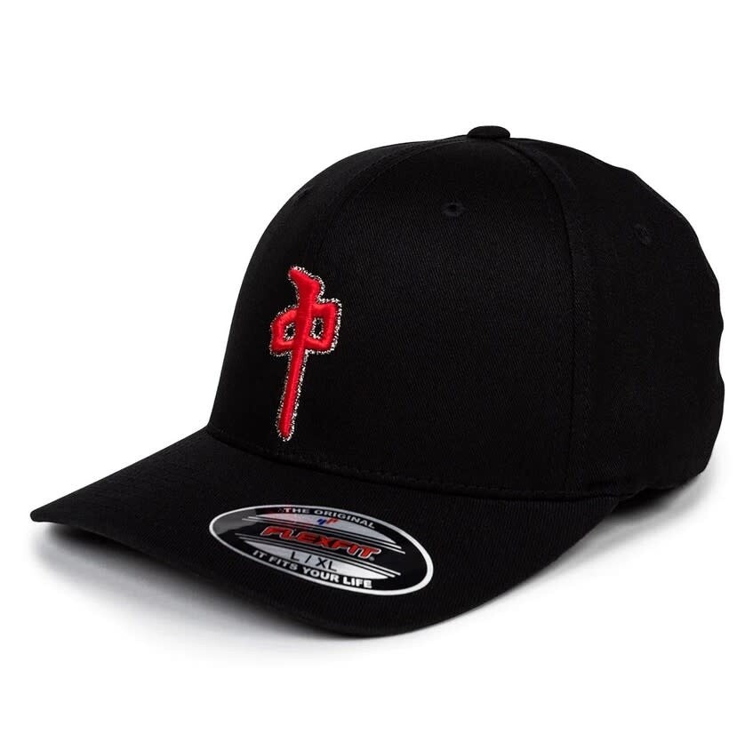 RDS OG Puffy FlexFit Black Red Gold