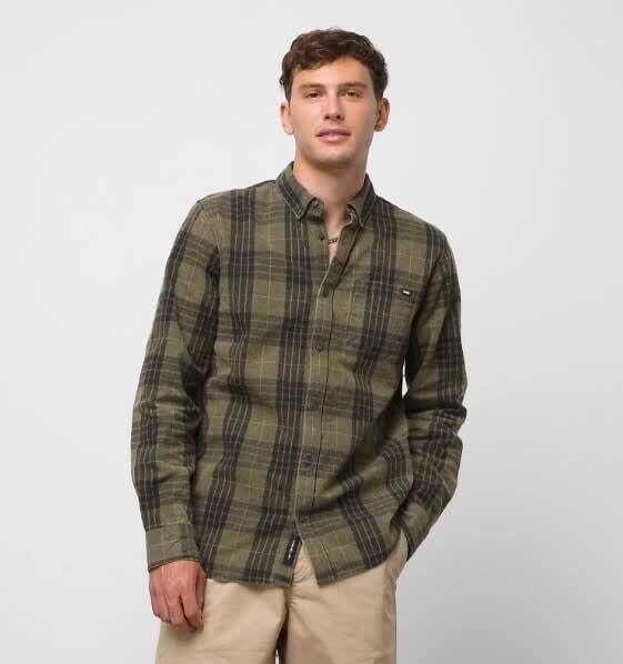 Vans GONZALES LS WOVEN SHIRT GRAPE LEAF
