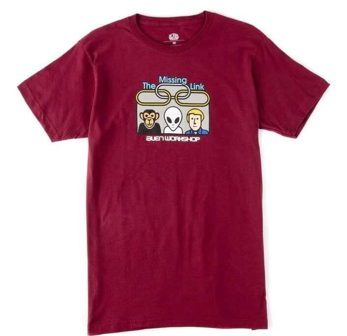 Alien Workshop Missing Link Tee Burgundy