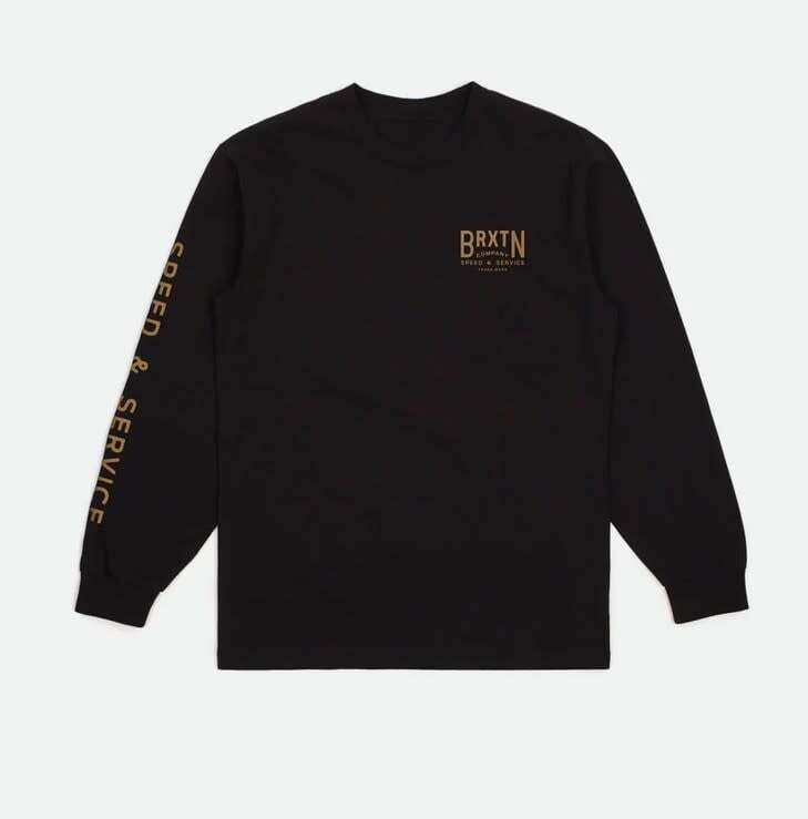 Brixton Tune Up Long Sleeve Mahogany
