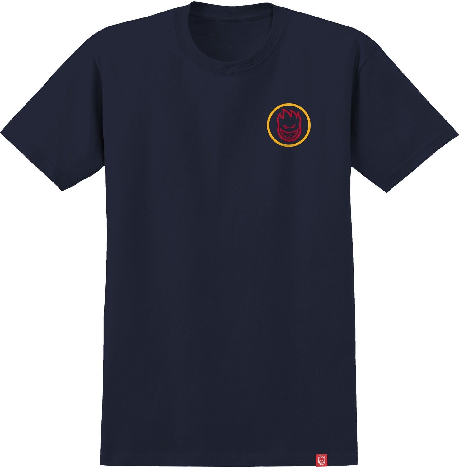 Spitfire Classic Swirl Overlay BLACK w/ RED &amp; GOLD