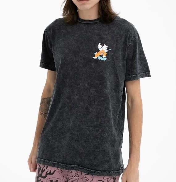 RIPNDIP T-SHIRT POWER Black Wash