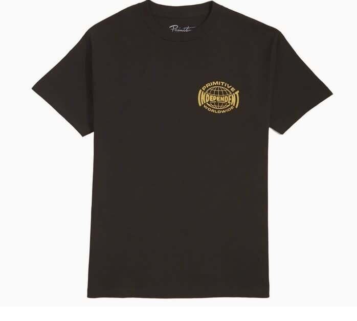 Primitive Global Tee Black