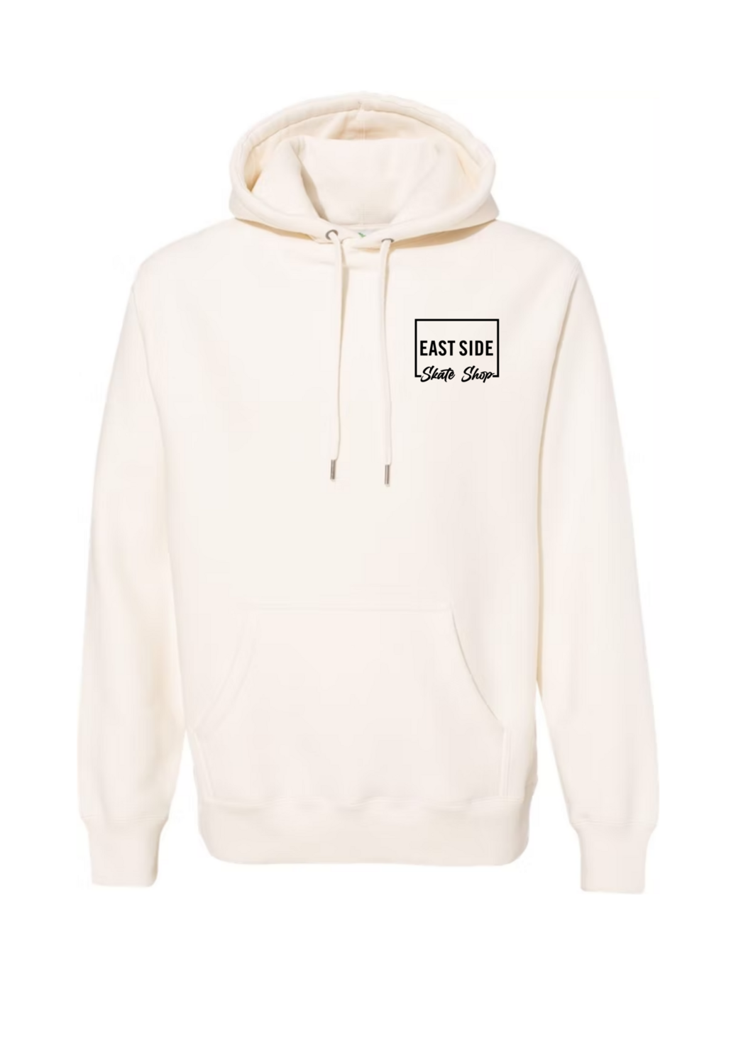East Side Skate Shop Box script Hoody Cream