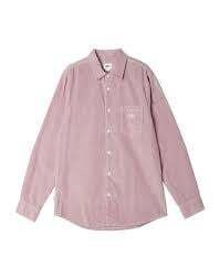 Obey Julian Woven LS Lilac Chalk 