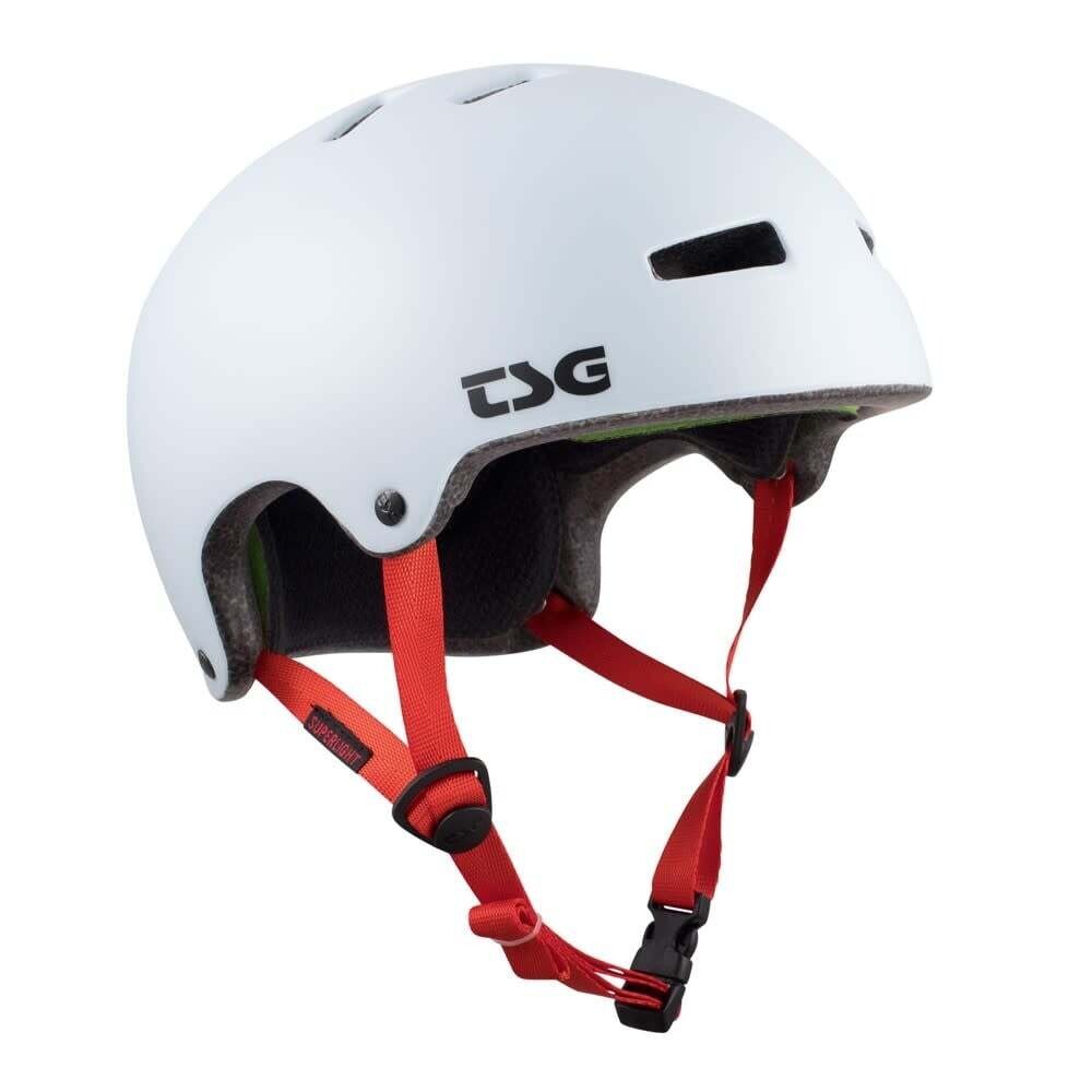 TSG Superlight Helmet Satin SkyRide White