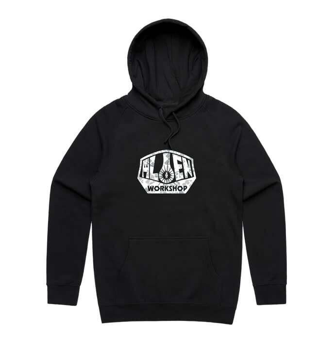 Alien Workshop OG Key Camo Hood Black