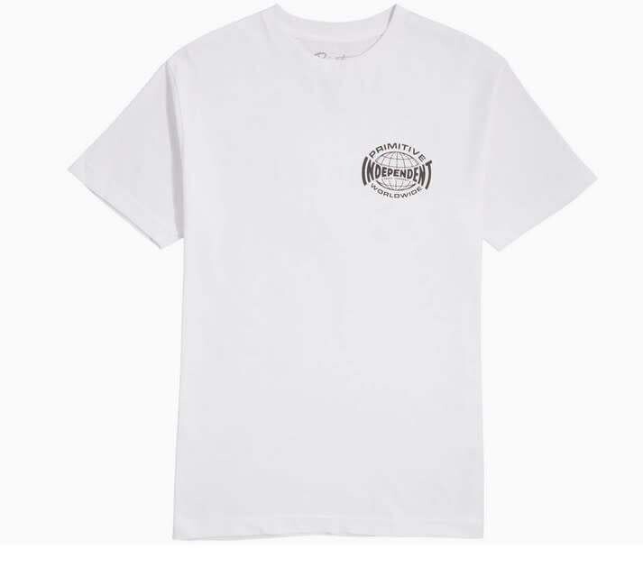 Primitive Global Tee White 