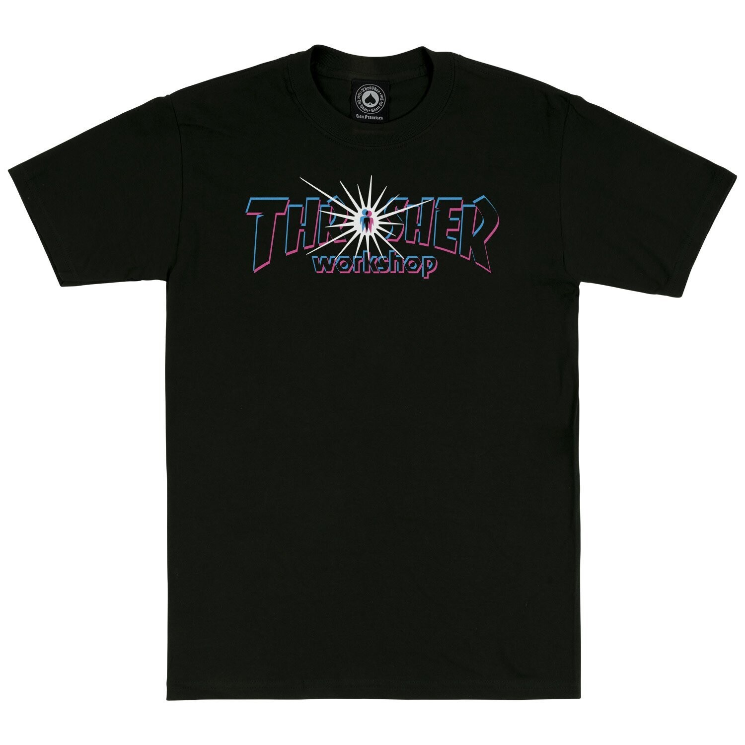 Thrasher X AWE Nova Tee Black