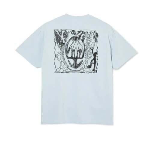 Polar Jungle Logo Tee Lt Blue