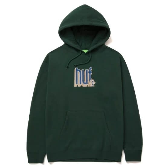 BOOKEND P/O HOODIE	FOREST GREEN
