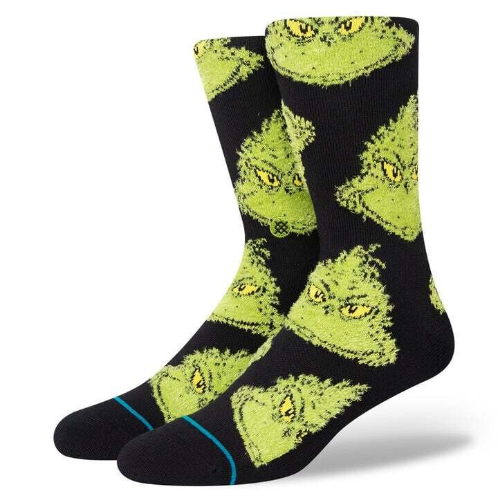 Stance Grinch Mean One Black