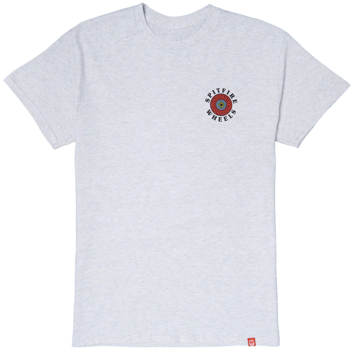 OG CLASSIC FILL S/S T-SHIRT	ASH w/ MULTI COLOR Prints