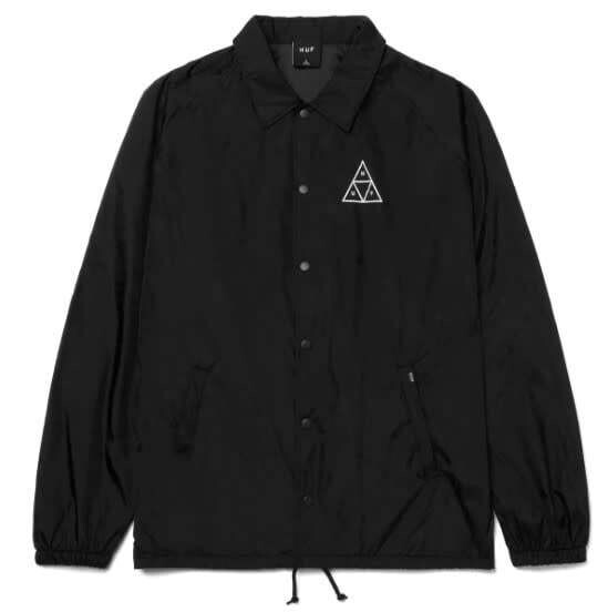 Huf Essentials TT Coach Jacket Black