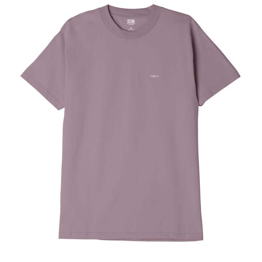 Obey Mandala Classic Tee Lilac Chalk