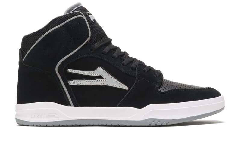 Lakai Telford BLACK/REFLECTIVE SUEDE
