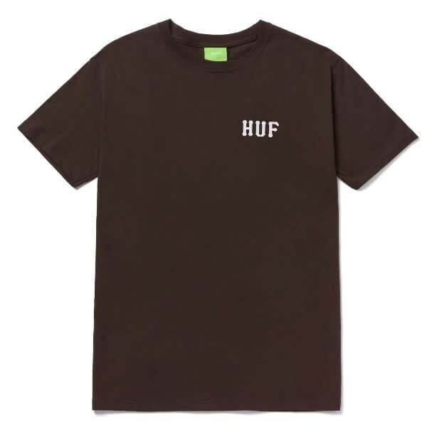 HUF Essentials Classic H Tee Chocolate