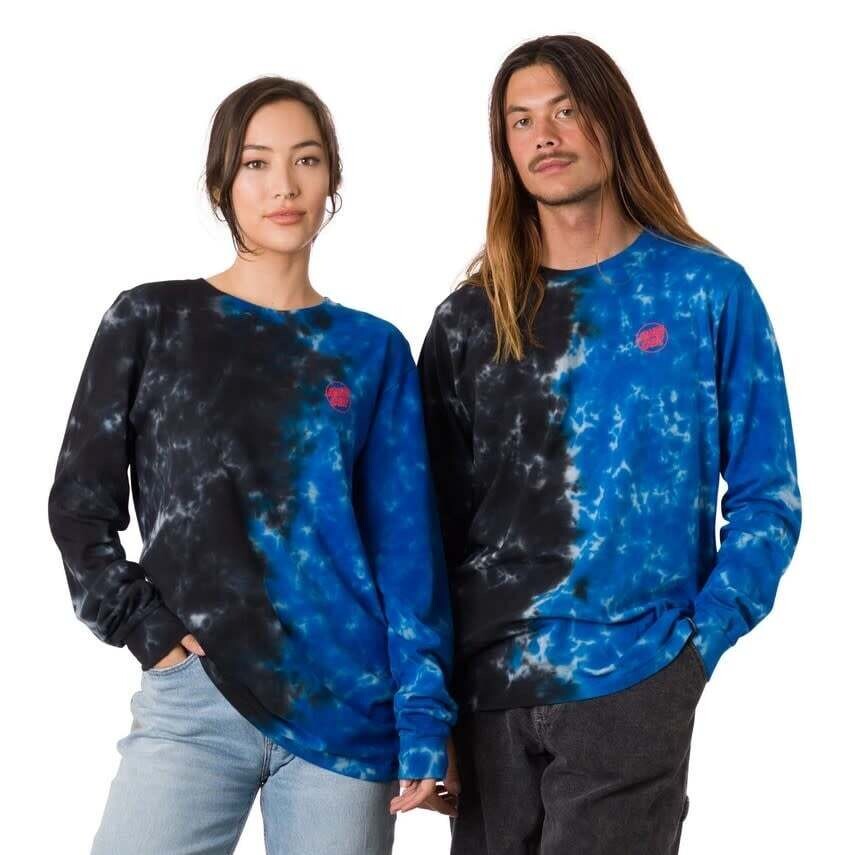 Santa Cruz AG LS T-Shirt Mini Opus CD Blue Black Split