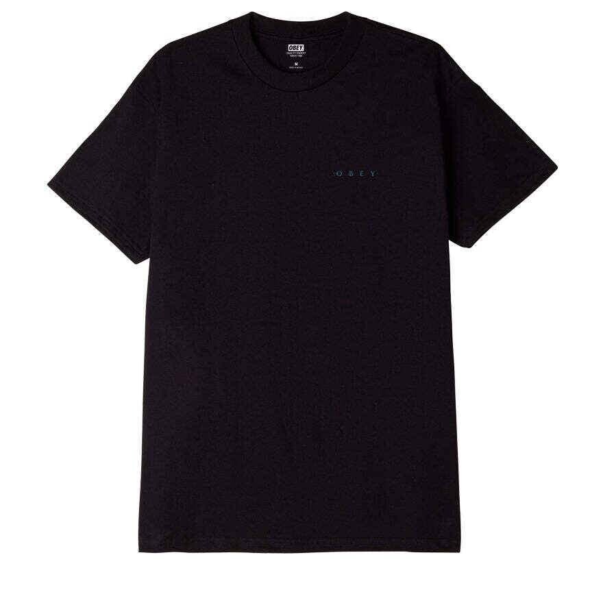 Obey Deco Icon Face Tee Black