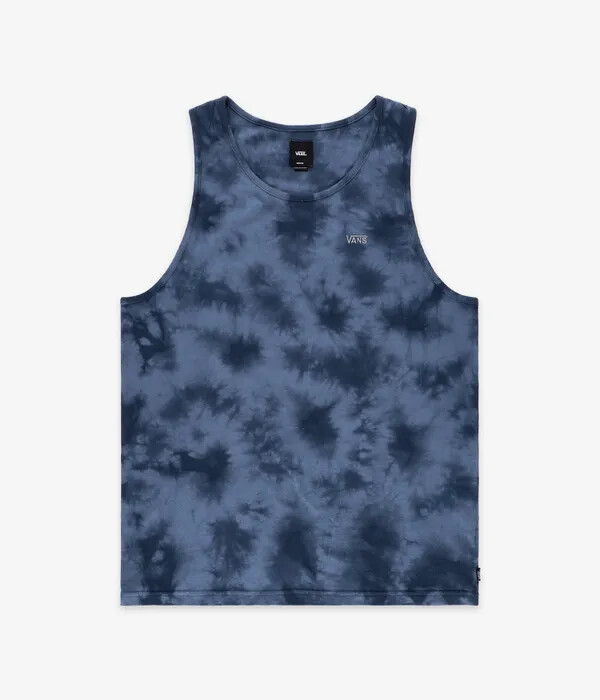 TIE DYE DROP V TANK dress blues
